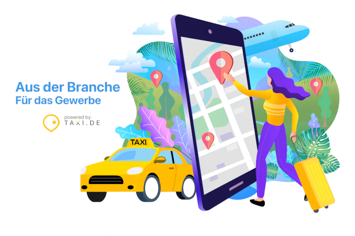 Die kostenfreie Taxi.de Gewerbe-App