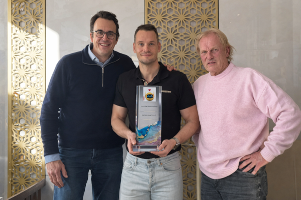 Award für 10.000 Bestellungen über TOBY bei 520520 Leipzig Taxi e.K.
