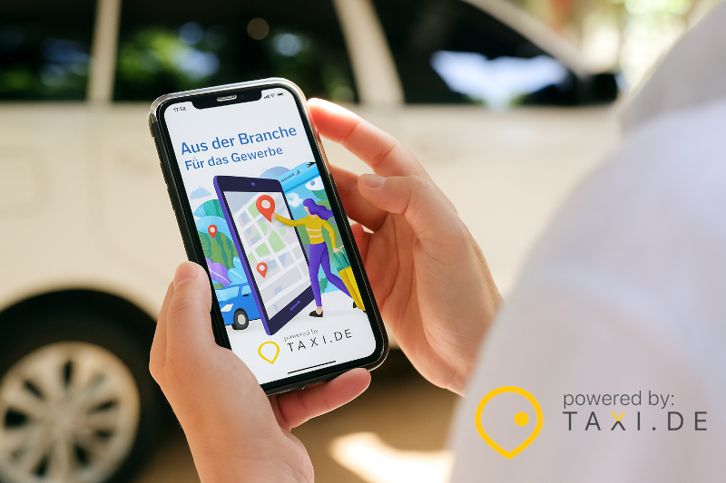 Die Taxi.de App als digitale Infrastruktur für das Taxigewerbe
